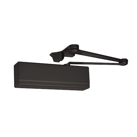 Sargent Heavy Duty Parallel Arm Powerglide Door Closer with Compression Stop Sprayed Bronze Enamel 351CPSEB